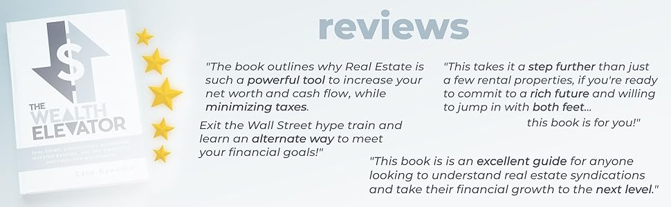 five-star reviews, tool, real estate, financial growth, Wall Street alternative, testimonials