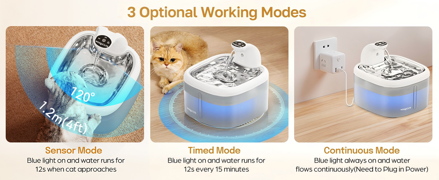 wireless cat water fountain