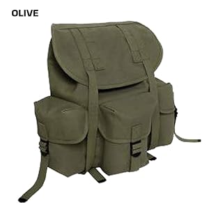 アメリカ軍　米軍　アリスパック アリスパック アメリカ軍タイプ 大型 バックパック (OD) 約80L