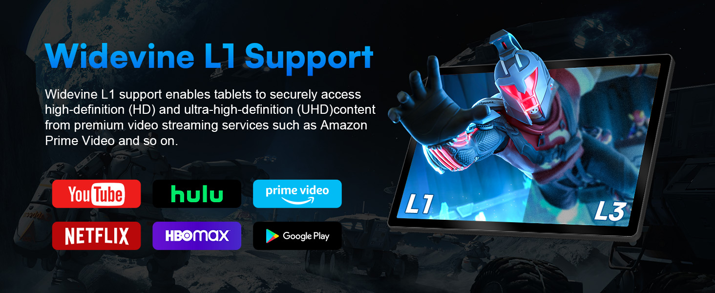 URAO C109L 10 Android Tablet - Octa-Core 24GB128GB WiFi 6 5MP8MP Cameras Keyboard  Mouse Set