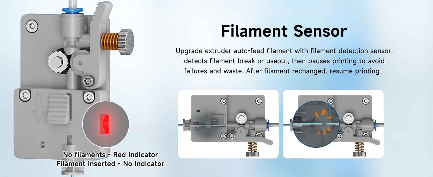 Filament Sensor Update 3d printer