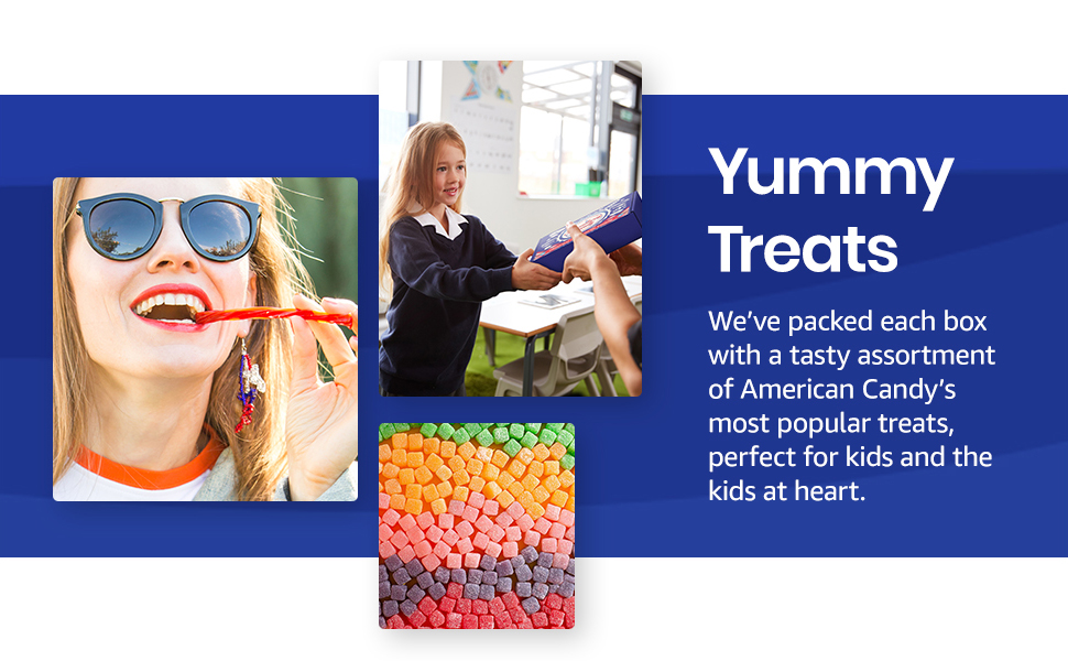 Broadway Candy American Sweets Gift Box Sweet Box Chocolate Hamper for Kids & Adults