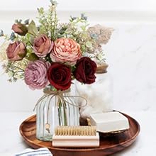 artifiicial flower with vase