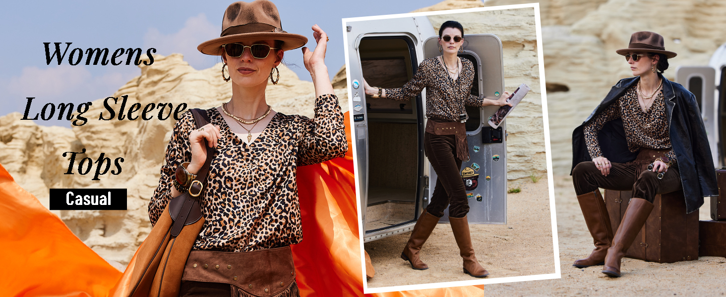 V Neck Shirt Dressy Casual Blouse Basic Tshirts