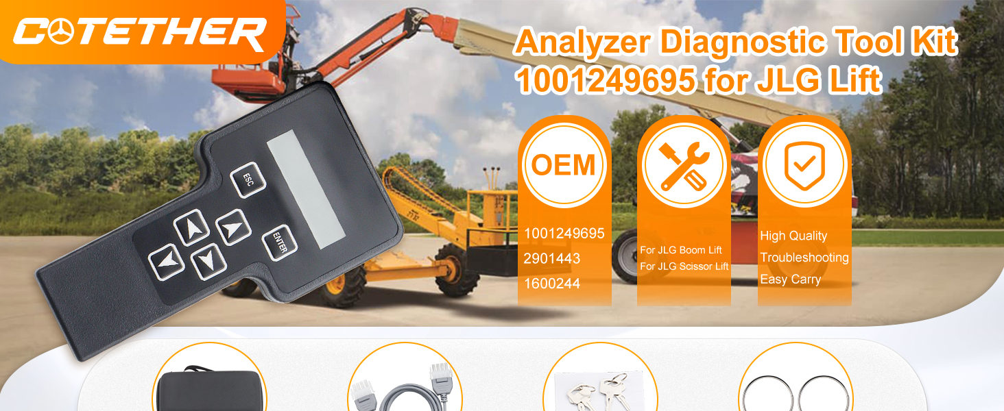 1001249695 JLG Analyzer Diagnostic Tool 2901443 1600244 JLG