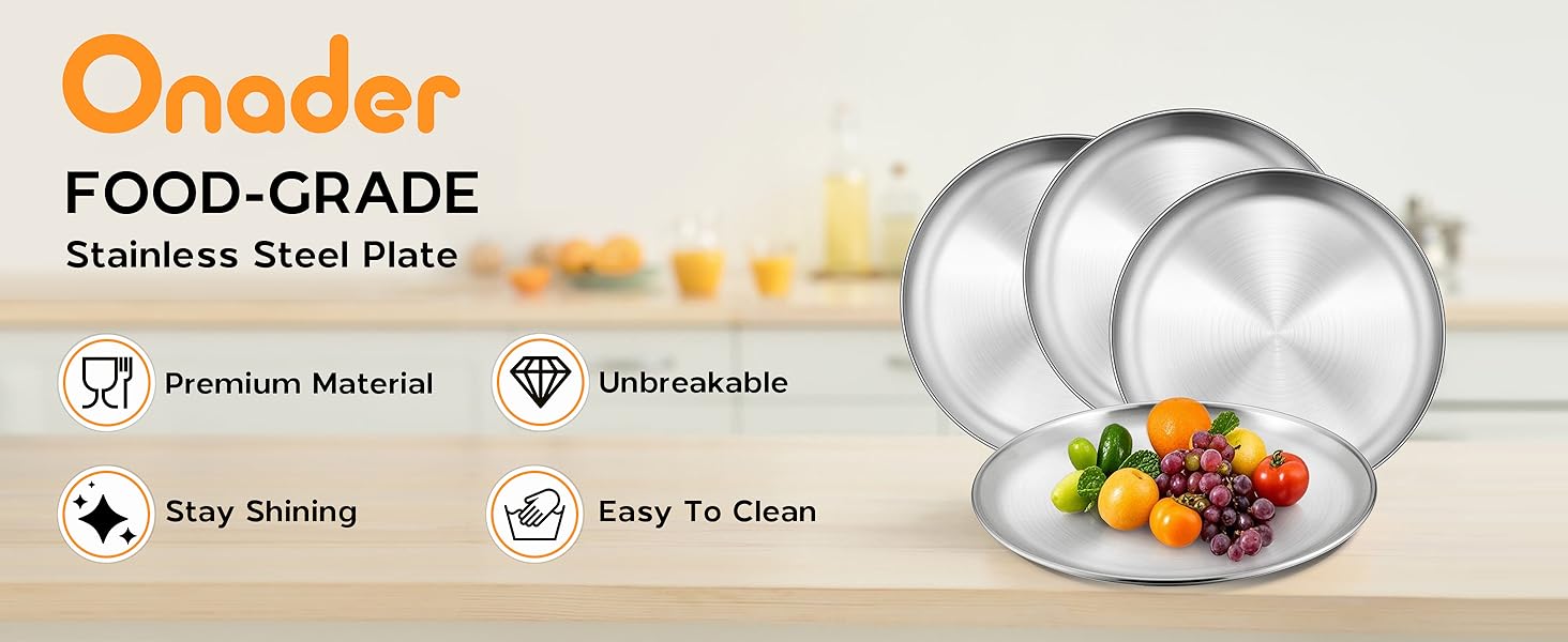 dinner plates