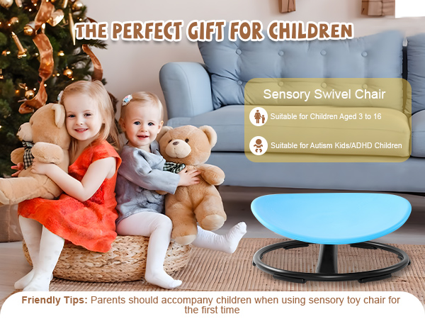 Sensory Swivel Chairs for Kids Sit and Spin Sensory Toys