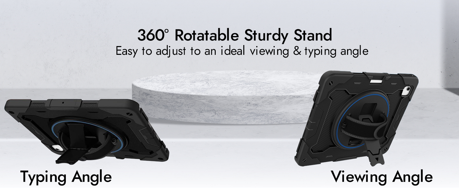 360° Rotatable For iPad Air 11 inch M3 (2025) Air 11 inch M2 (2024)
