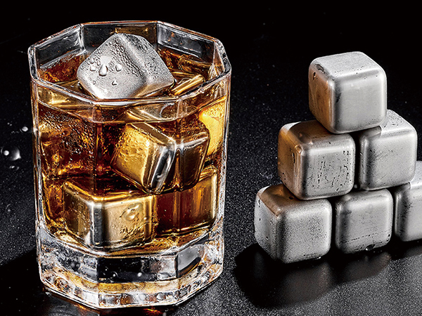 steel ice cubes