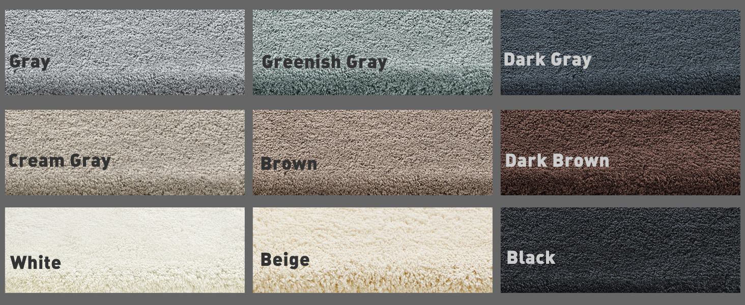 Plush Stair Treads Color Choice
