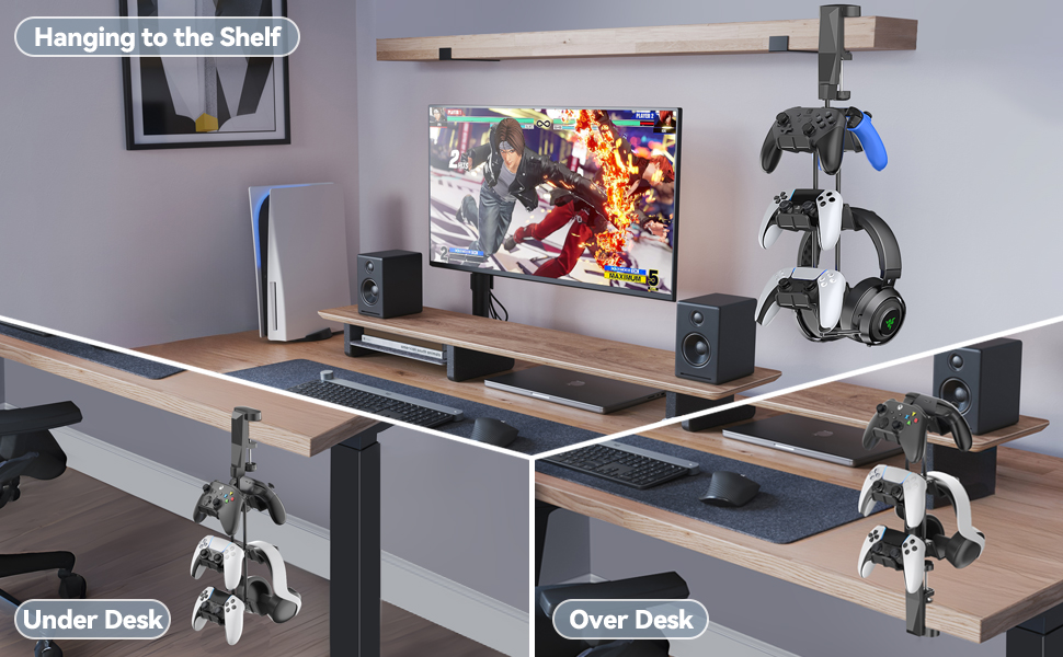 controller and headset holder