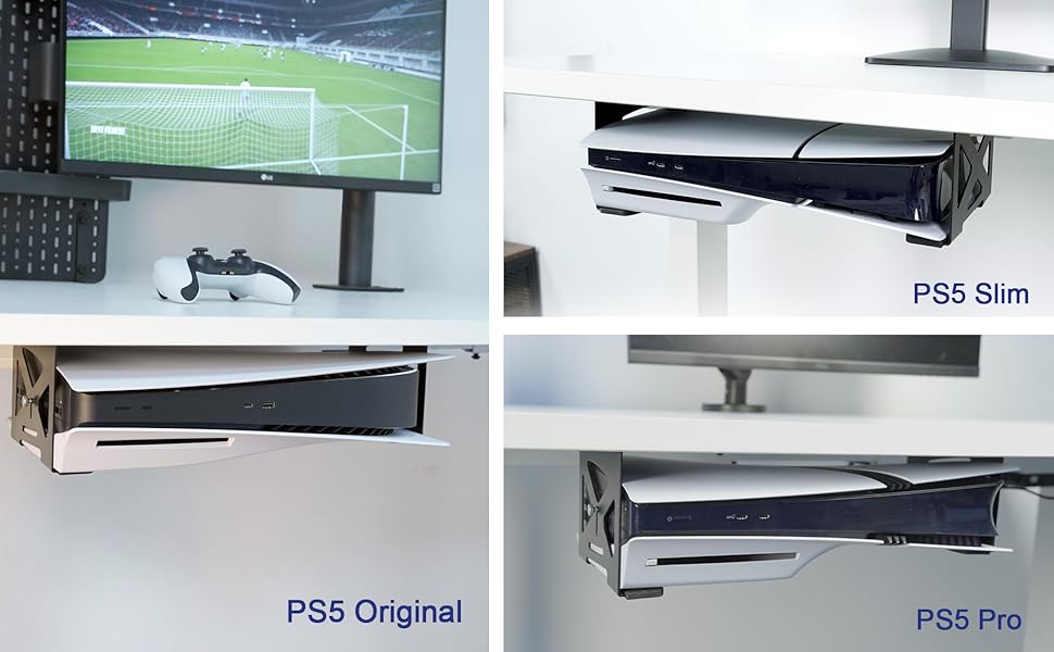 under desk mount for ps5