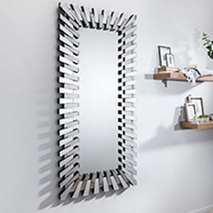 Starburst large rectangular wall mirror dimensions