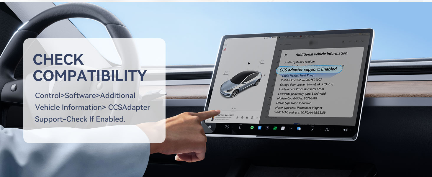 tesla charging adapter