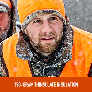 Men's Dry Waterproof Hunting Coveralls with Hood Thinsulate