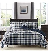 MAIREVE Navy Blue Twin XL Comforter Set, Twin XL Bedding Sets for Boys Girls 5 Pieces for Dorm Fa...