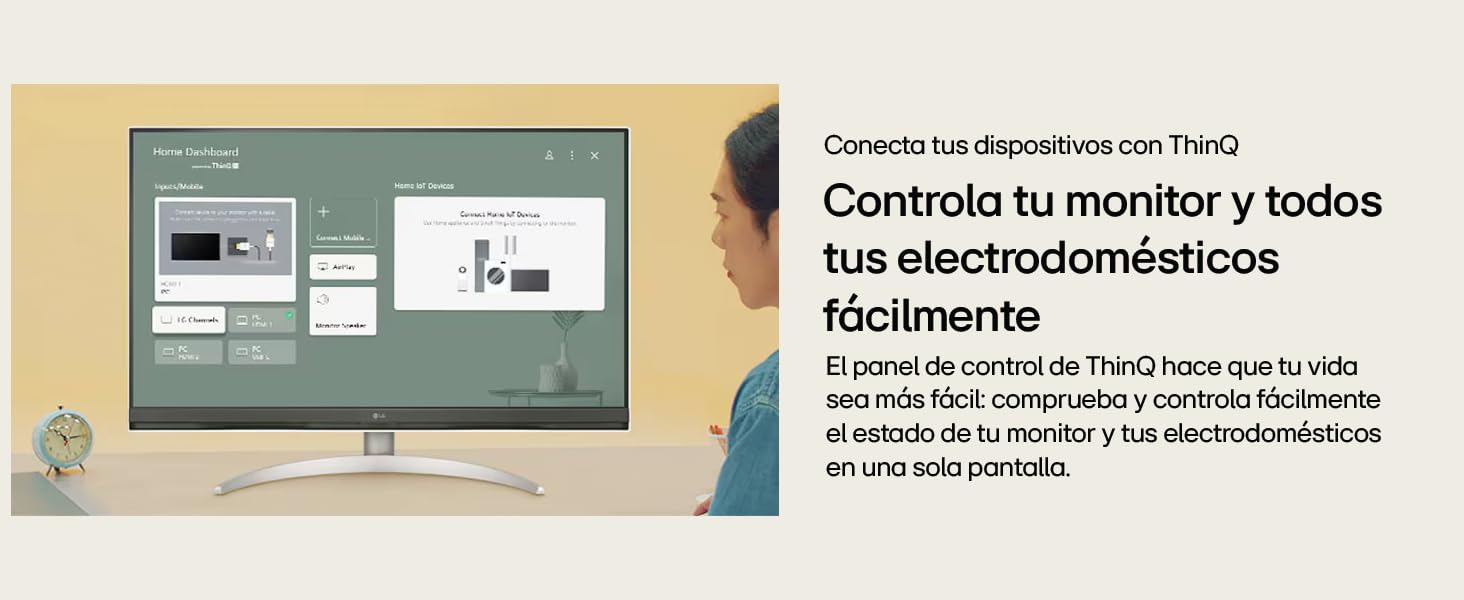 LG, Monitores LG, monitor, monires, 32SQ700S-W.AEU, 43SQ700S-W.AEU, LG MyView, Smart monitor