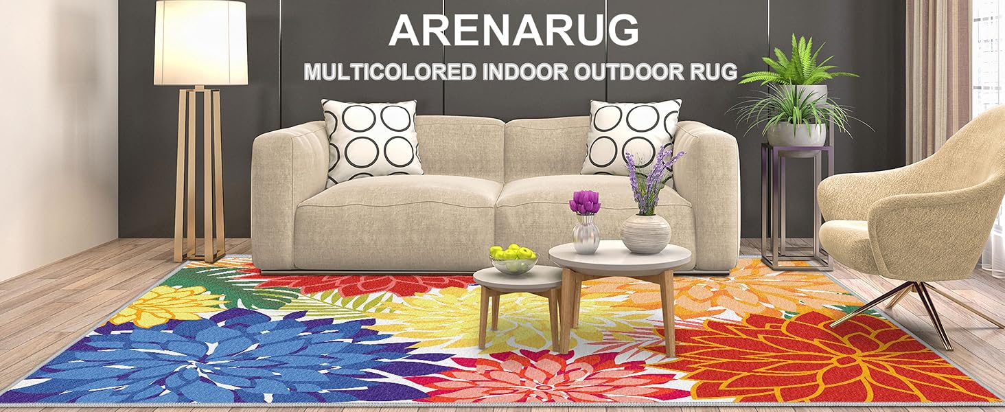 Arenarug Multicolored Outdoor Rug