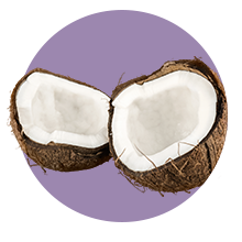 Coconut Oil: delivers intense moisturization and protection without adding weight.