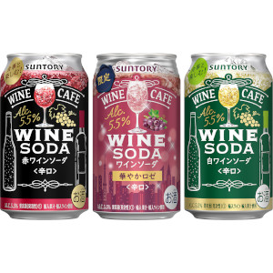 Amazon.co.jp: 【缶ワイン 本格ワインのソーダ割】 サントリー
