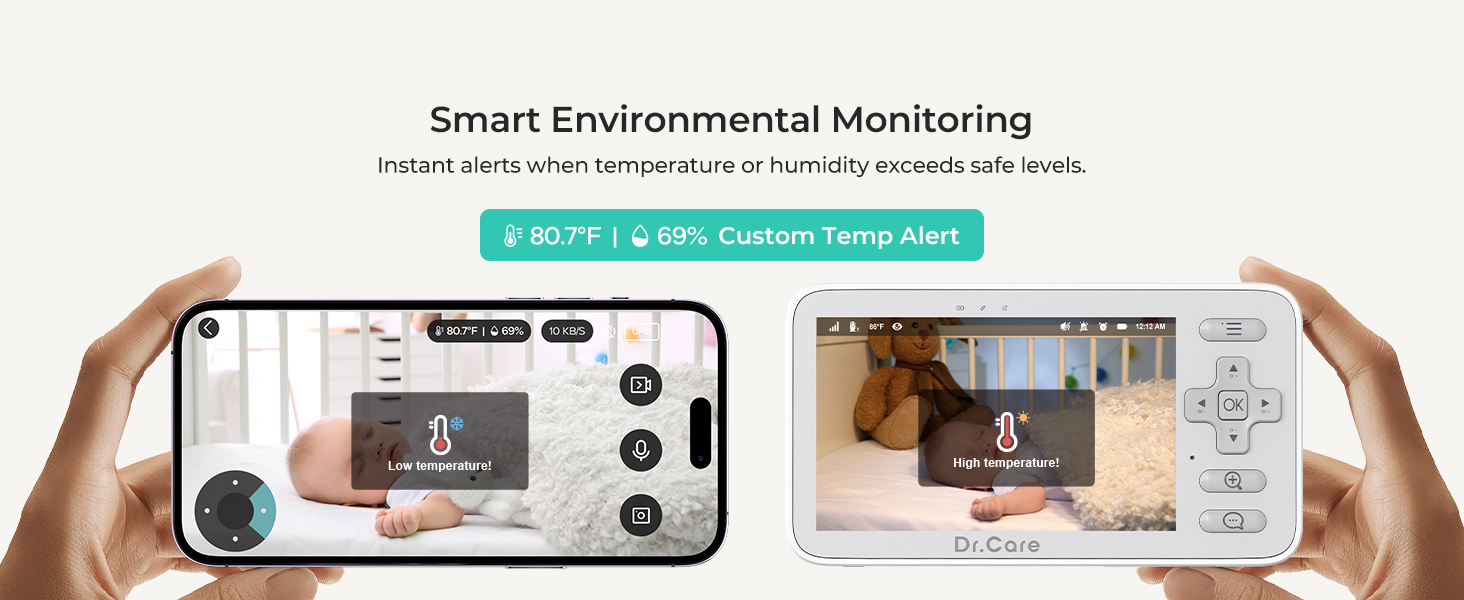 Smart WiFi Baby Monitor