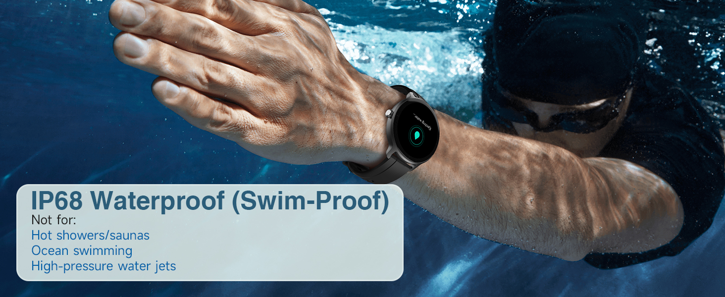 smart watch IP68 waterproof
