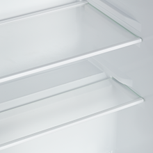 removable glass shelf