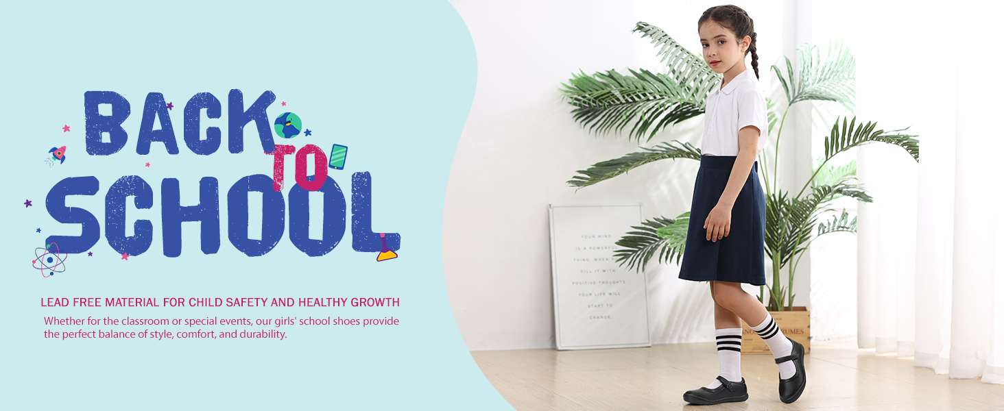 Girls School Mary Jane Shoes