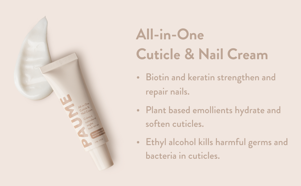 All-in-One Cuticle & Nail Cream Product Highlights