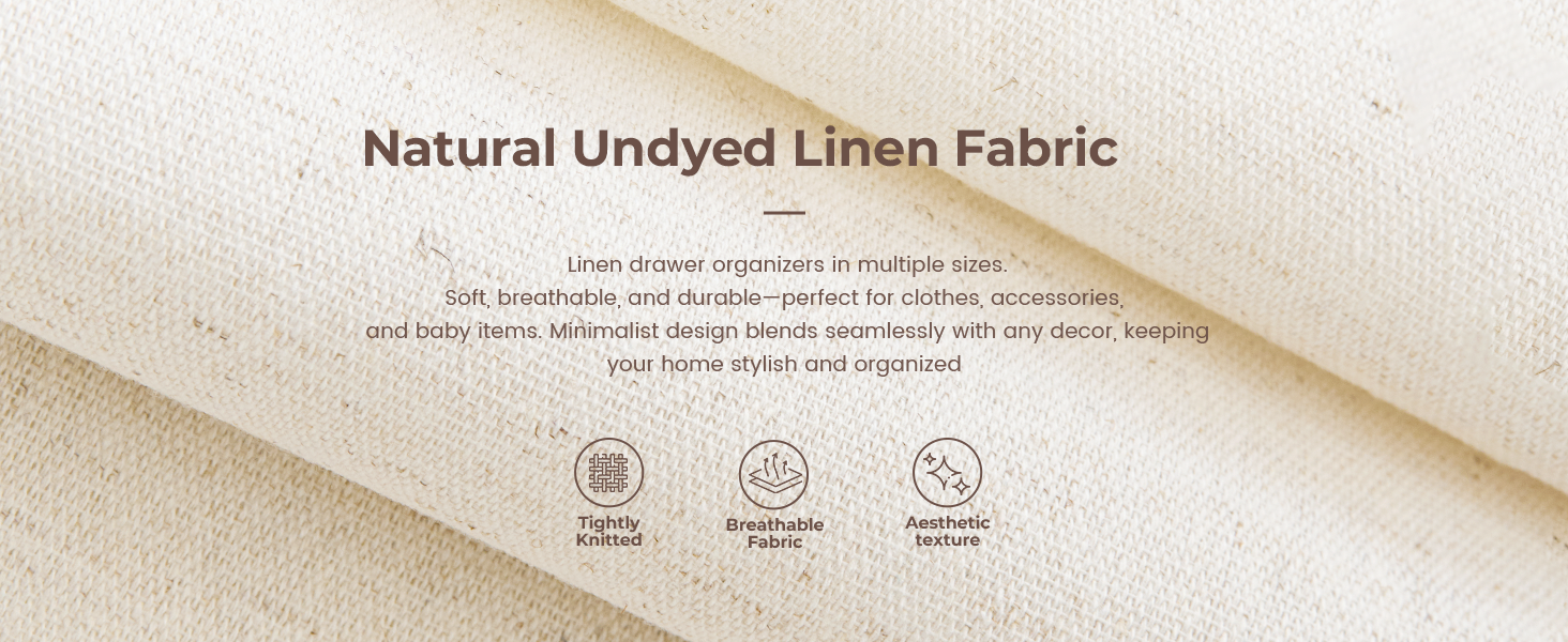 Natural Undyed Linen Fabric