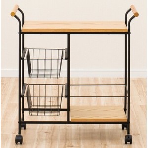 ニトリ キッチンワゴン トリエステ 7169 MBR ミドルブラウン Amazon.co.jp: ニトリ(NITORI) ワゴン トリエステ 7169 LBR