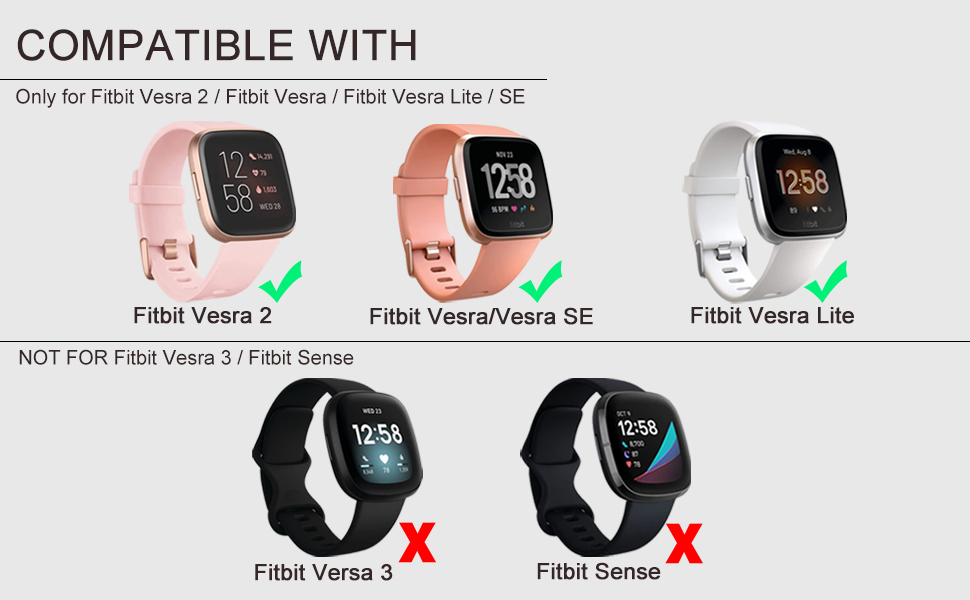Fitbit versa 2 /fitbit versa /fitbit versa lite/ fitbit versa se bands for women men
