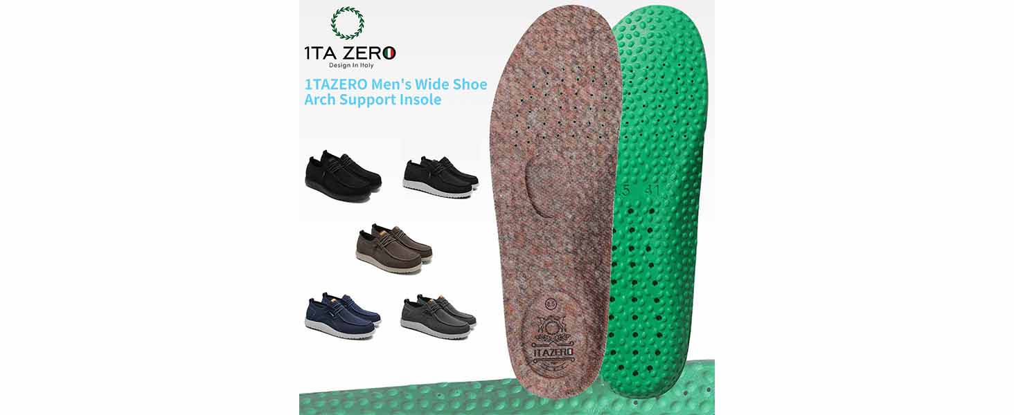 Men&amp;amp;#39;s wide walking shoe insoles