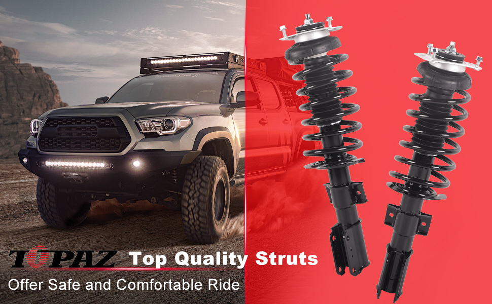 TOPAZ Front Left & Right Shock Absorber Strut Assembly Kit