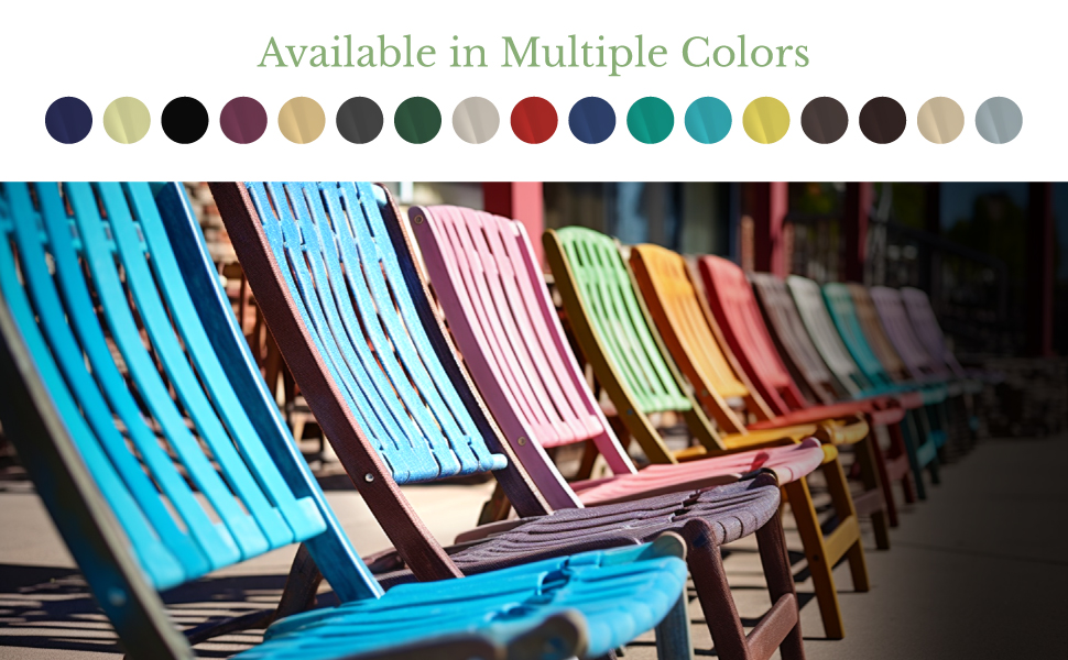 Jejavu 1.5" Wide x 200' Roll Vinyl Strap for Patio Chairs