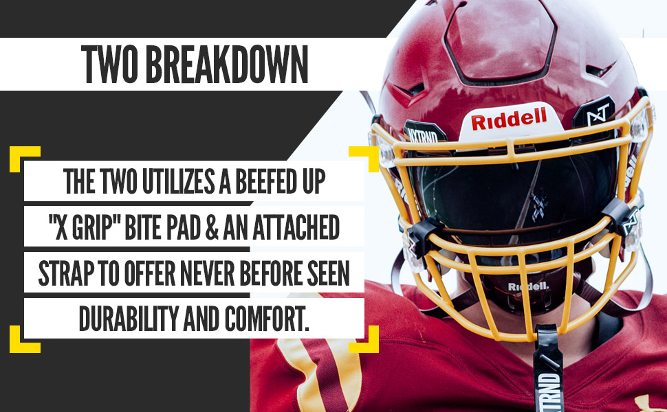 Nxtrnd Two Football Mouth Guard, Mouth Guard Football