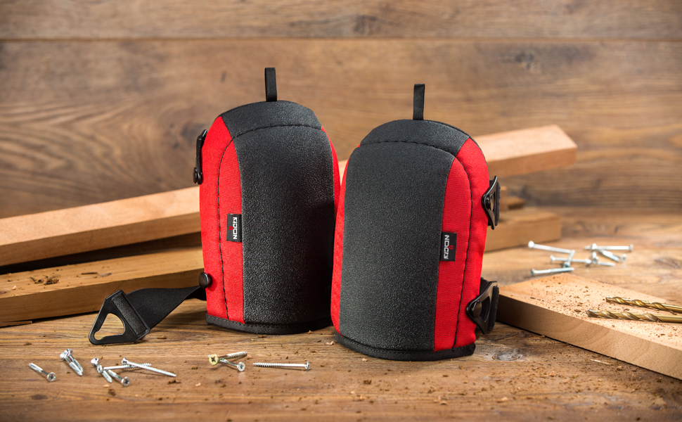 NoCry Flooring, Roofing and Gardening Knee Pads for Men and Women with