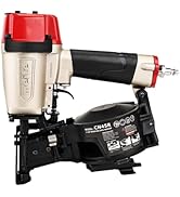 meite CN45R Roofing Nail Gun, Professional Pneumatic Coil Roofing Nailer for Asphalt Roofing Shin...