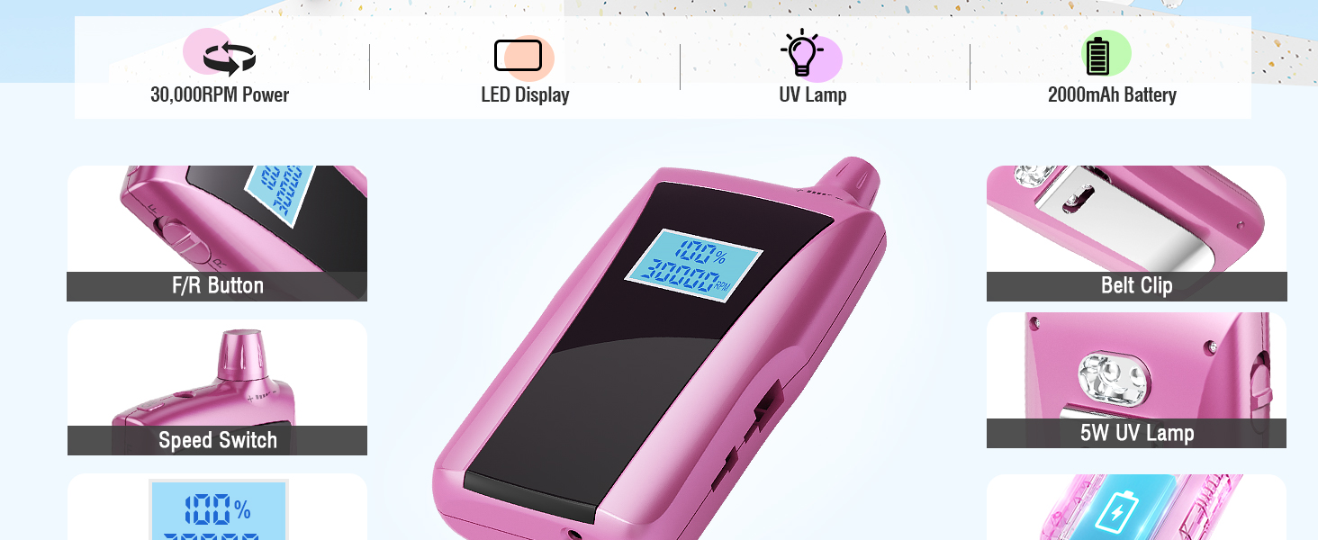 nail drill manicure tools