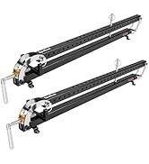 SpeTool 24 Inch Panel Clamp 2 Pack, 4-Way Pressure Steel Parallel Clamp For Board Cabinet, Tablet...