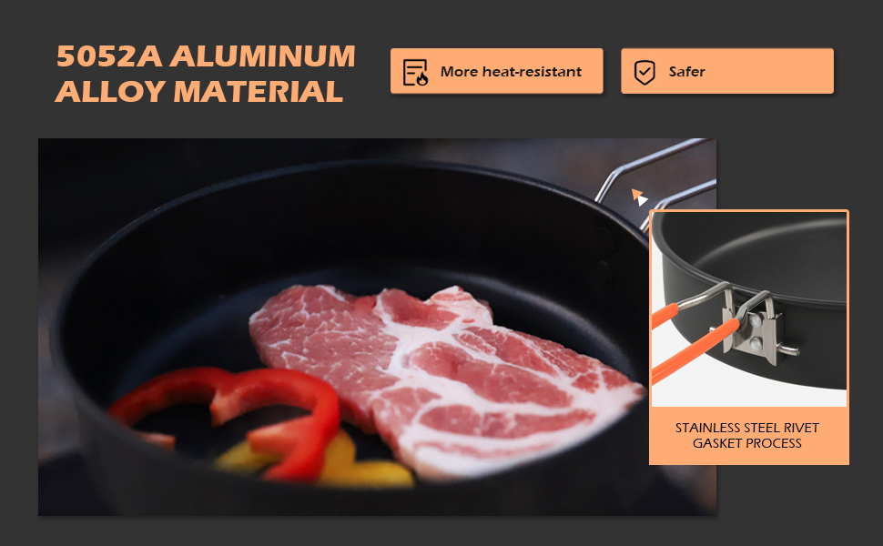 Camping Cookware Kit