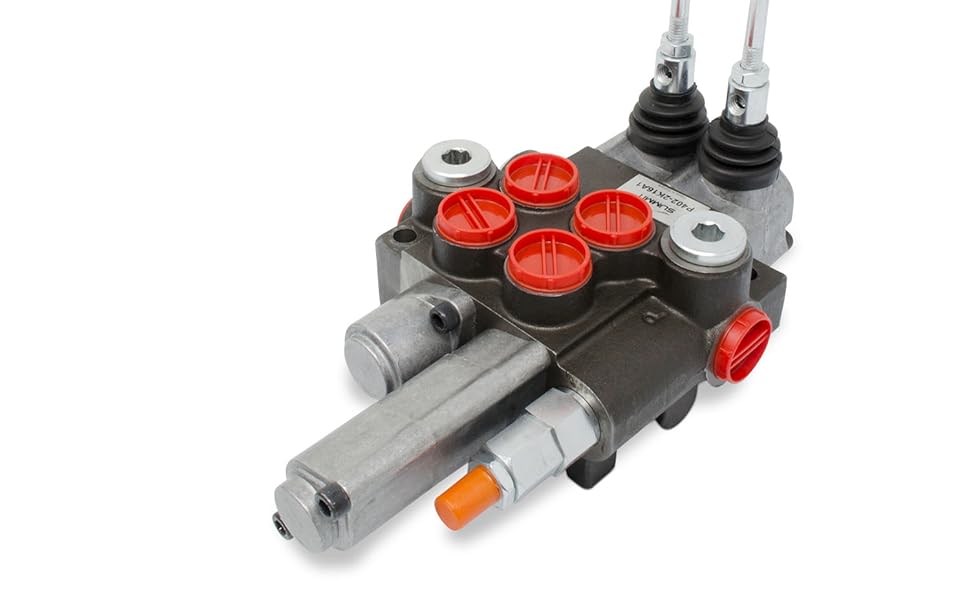 Monoblock Hydraulic Directional Control Valve, 2 Spool w