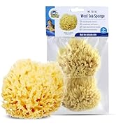 Baby Buddy Natural Wool Sea Sponge, Newborn Bath Time Essential, Ultra Soft for Delicate Skin, Hy...