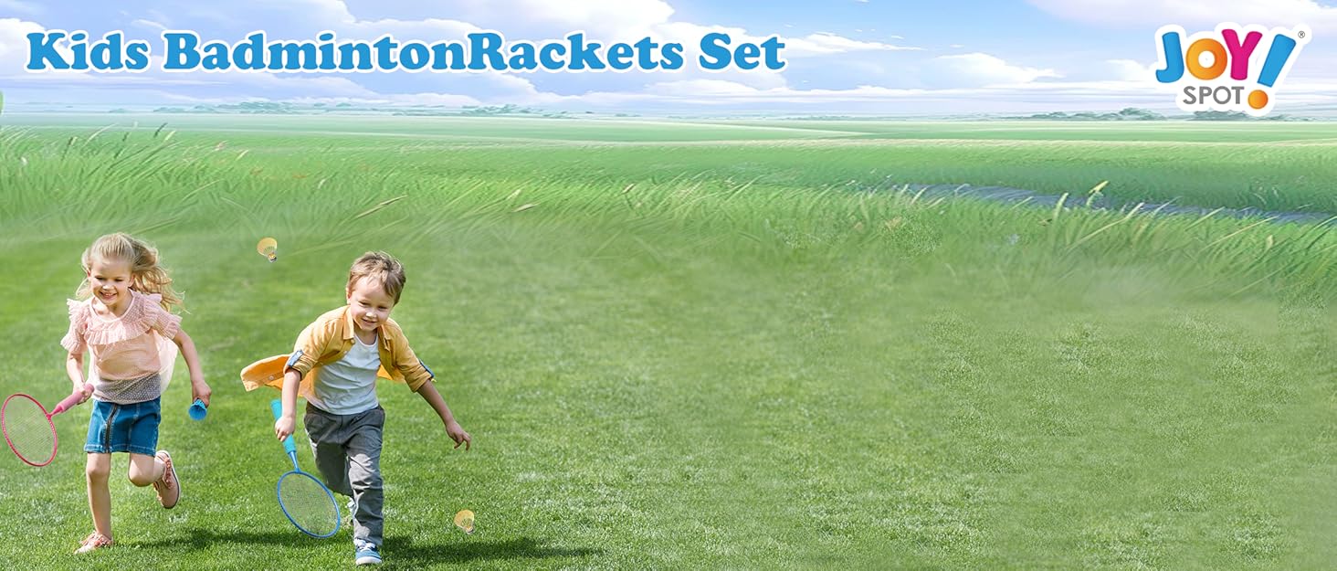 Kids Badminton Rackets Set