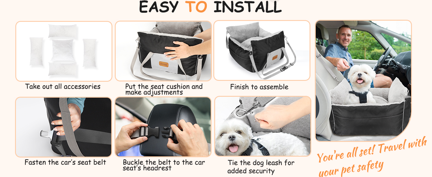 Nobleza Dog Car Seat