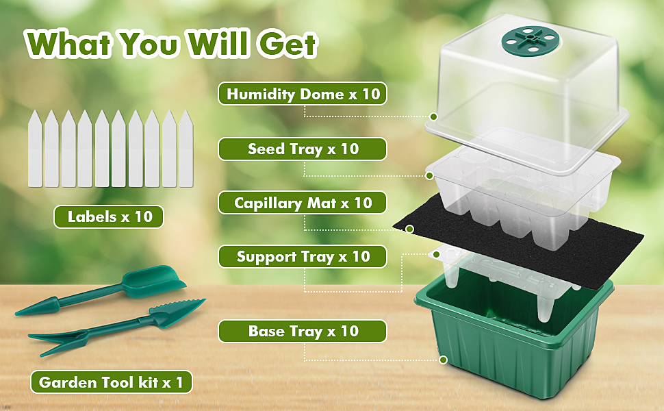 seed trays seedling starter
