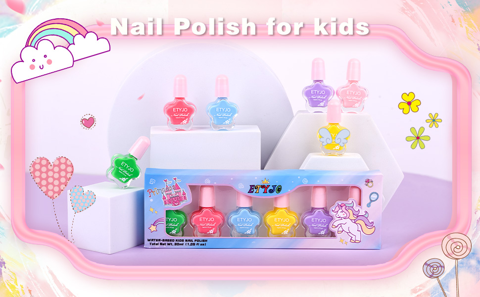 peel off nail polish kids childrens nail polish sets for girls