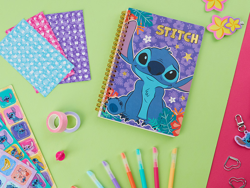 Disney Stitch DIY Journal Kit for Kids Teens