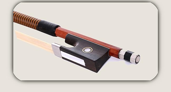 ▲弓 Brazil Wood Imitated Whale 4/4 ヴィオラ用 Amazon.com: AMZZ Superior Brazilwood 4/4 Violin Bow