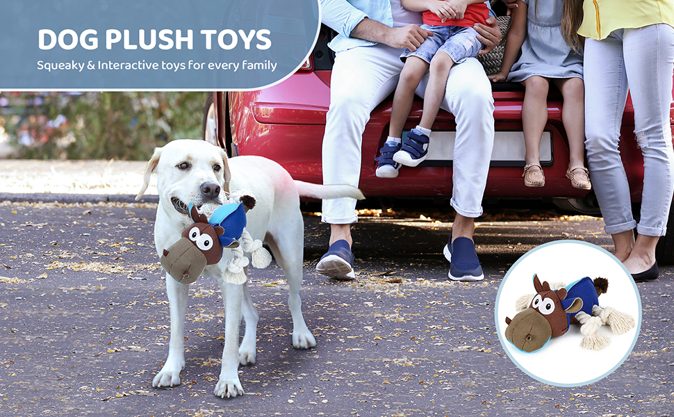 Pet Supplies IOKHEIRA Dog Toys for Aggressive ChewersDog Toys for